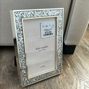 Kate Spade Silver Scrollwork Picture Frame